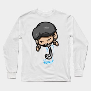 Float Chinese Guy Long Sleeve T-Shirt